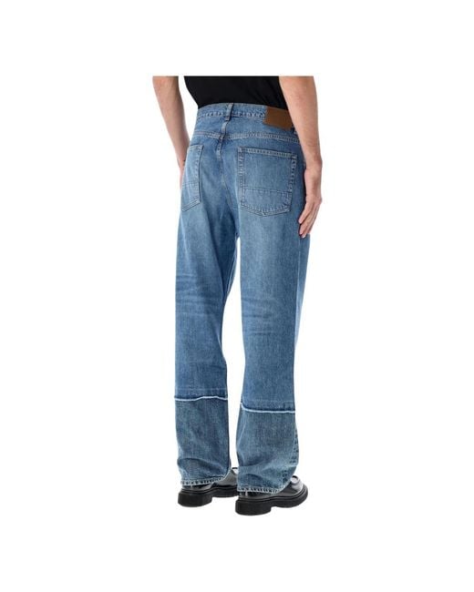 Our Legacy Blue Straight Jeans for men