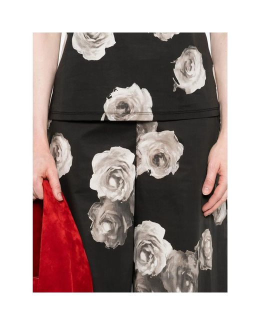 Wide Trousers di Liviana Conti in Black