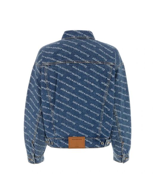 Alexander Wang Blue Denim Jackets