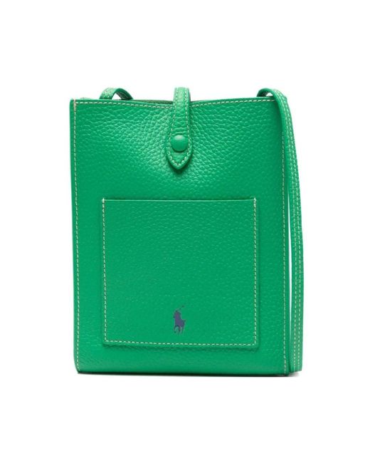 Polo Ralph Lauren Green Cross Body Bags