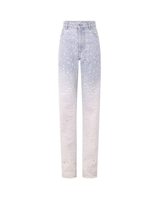 Rabanne Blue Straight Fit Jeans