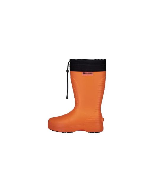 Fubuki Orange Rain Boots for men