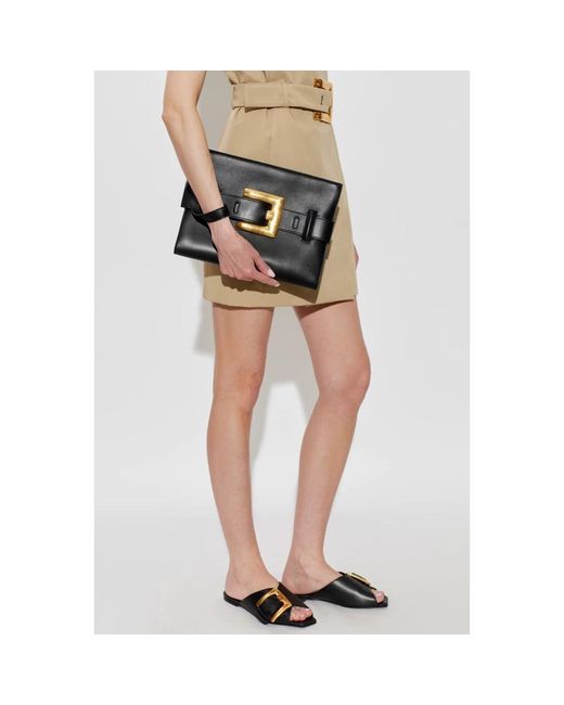 Clutches di Balmain in Black