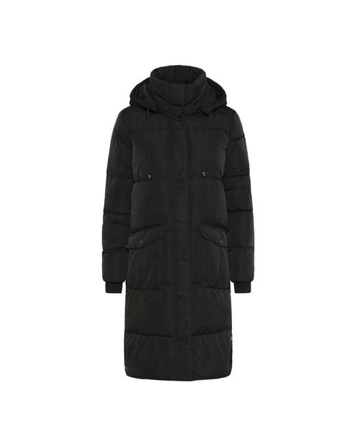 Parkas di Kaffe in Black