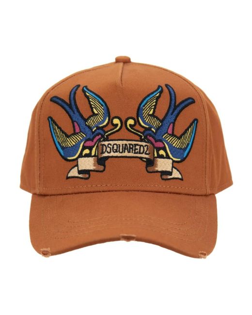 Caps di DSquared² in Orange
