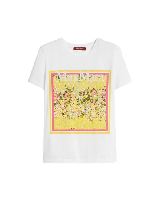 Max Mara Yellow T-Shirts