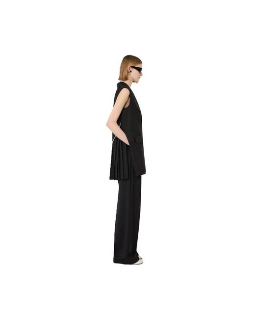 Max Mara Black Wide Trousers