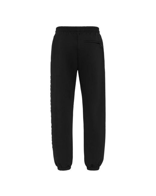 Philipp Plein Fitness ,Zwart ,Katoen Joggingbroek in het Black voor heren