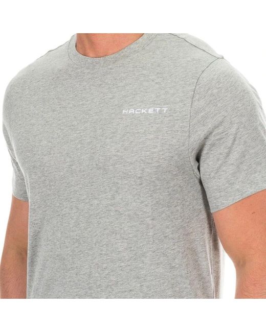 Hackett T-Shirts in Gray für Herren