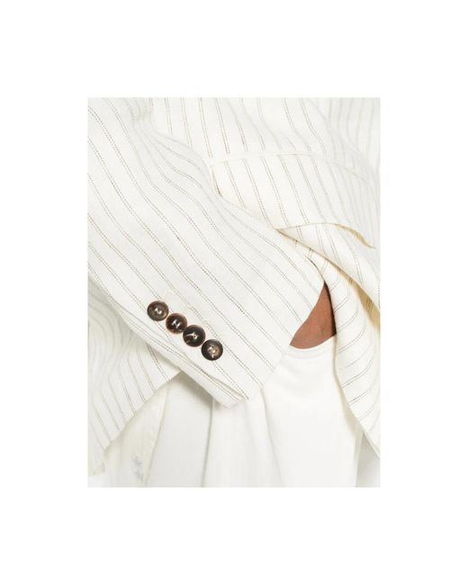 Max Mara Blazer in het White