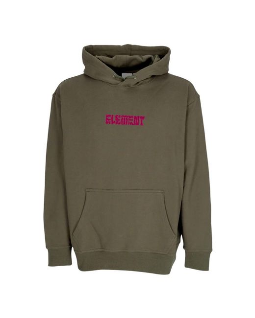 Element Cornell Cipher Hoodie in Green für Herren