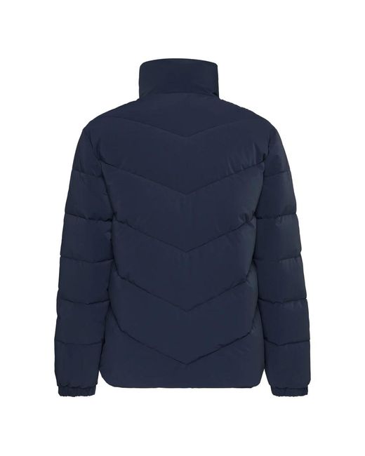 Philipp Plein Jassen ,Blauw ,Nylon Gewatteerde Nylon Jas in het Blue voor heren