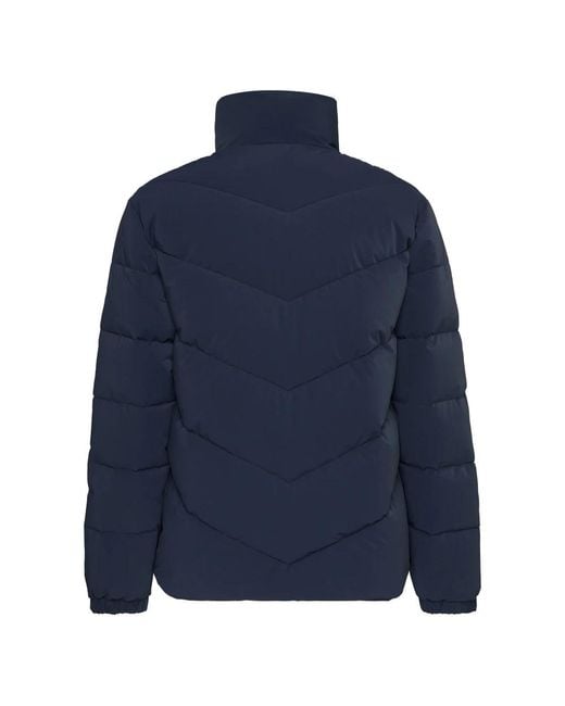 Philipp Plein Jassen ,Blauw ,Nylon Gewatteerde Nylon Jas in het Blue voor heren