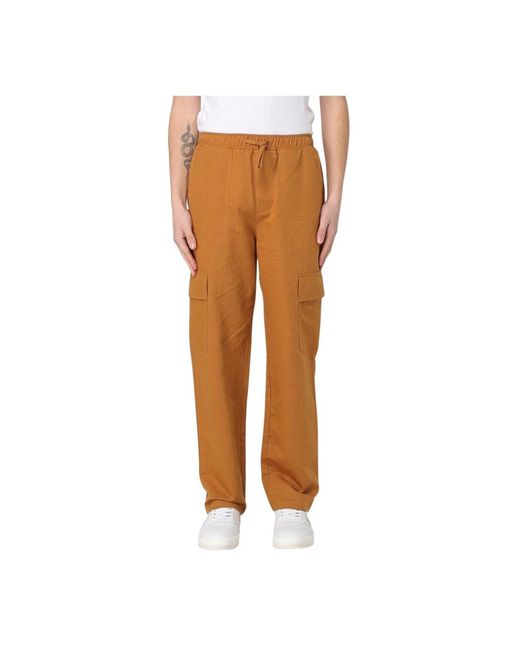 Colmar Brown Straight Trousers for men