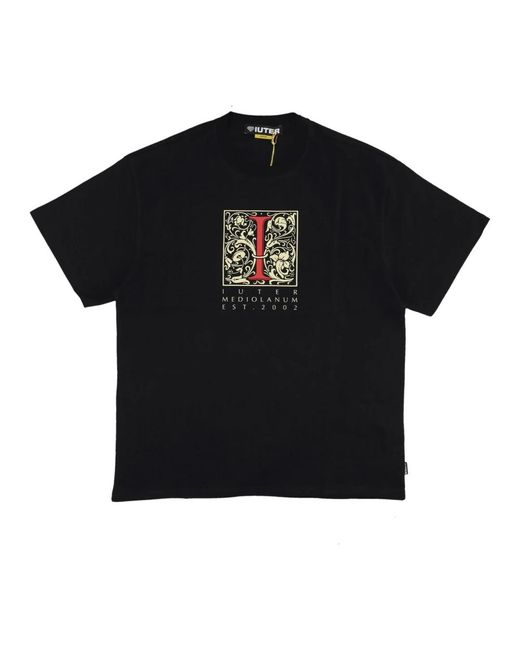 Iuter Black T-Shirts for men