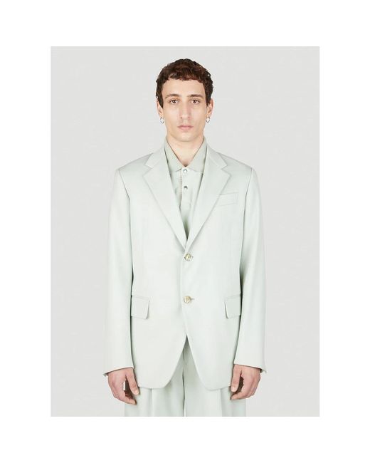 Single Breasted Suits Lanvin de hombre de color White
