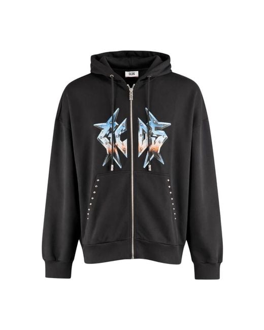 Gcds Black Zip-Throughs for men