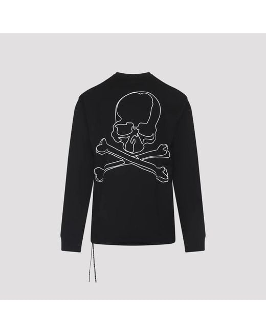 MASTERMIND WORLD Black Long Sleeve Tops for men