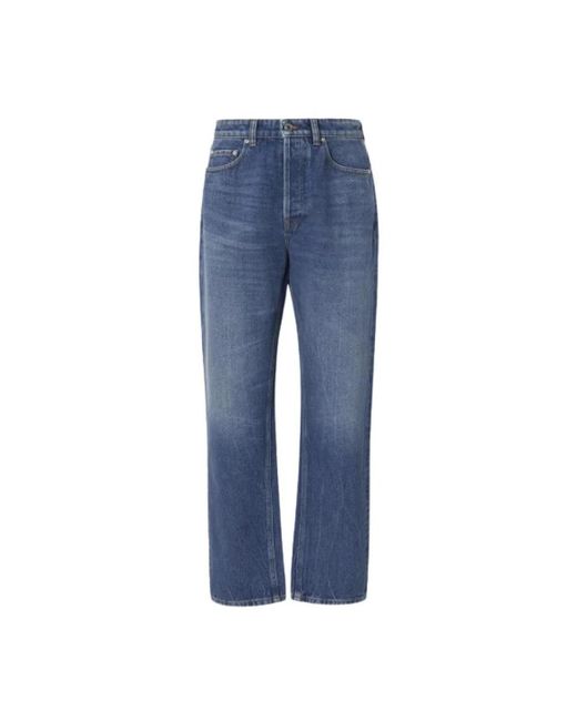 Missoni Blue Straight Jeans for men