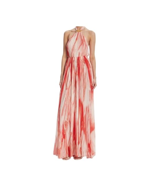 Elisabetta Franchi Red Maxi Dresses