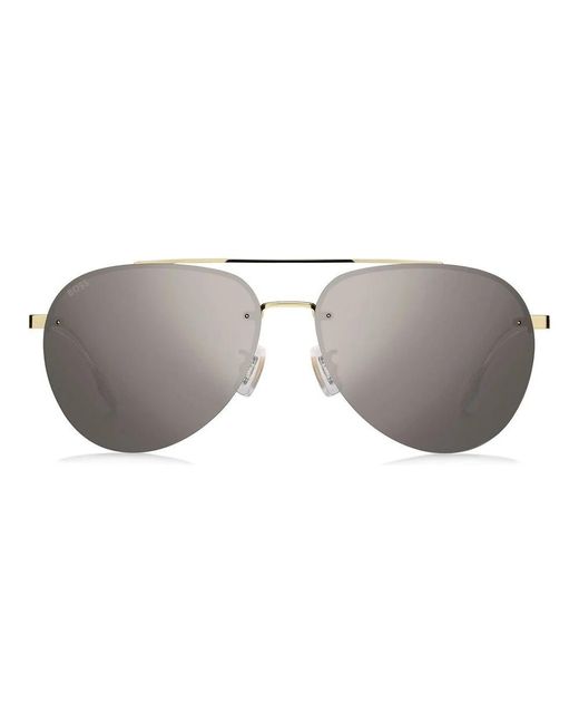 HUGO Silber Sonnenbrille 1537/F/Sk in Metallic für Herren