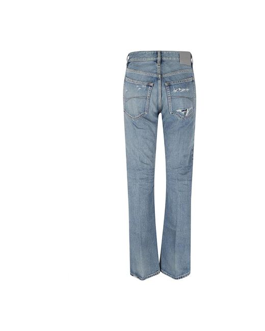 Balenciaga Blue Straight Fit Jeans