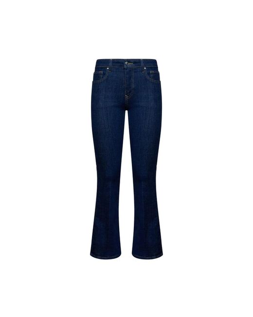 Silvian Heach Boot-Cut Jeans in het Blue