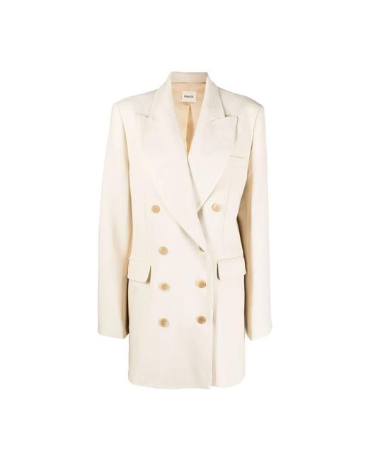 Blazers Khaite en coloris Natural