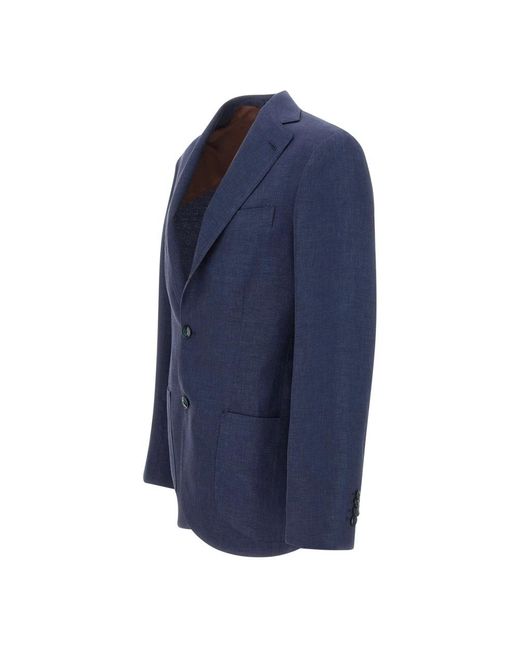 Barba Napoli Blue Blazers for men