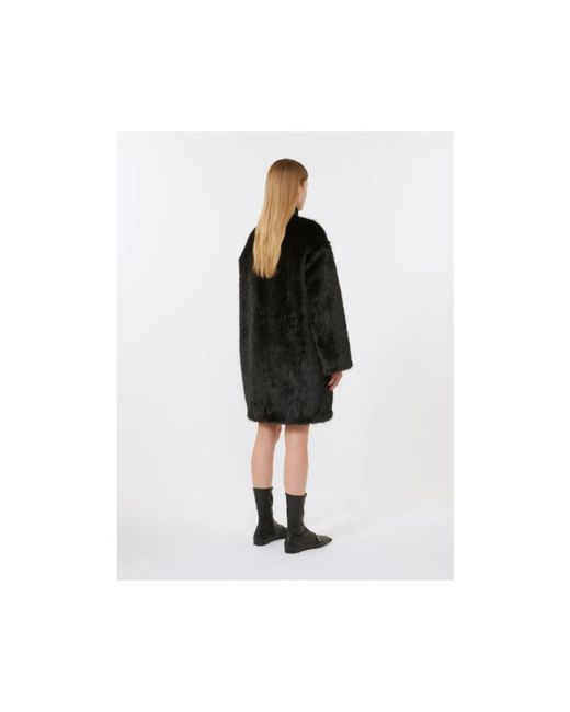 Max Mara Black Single-Breasted Coats