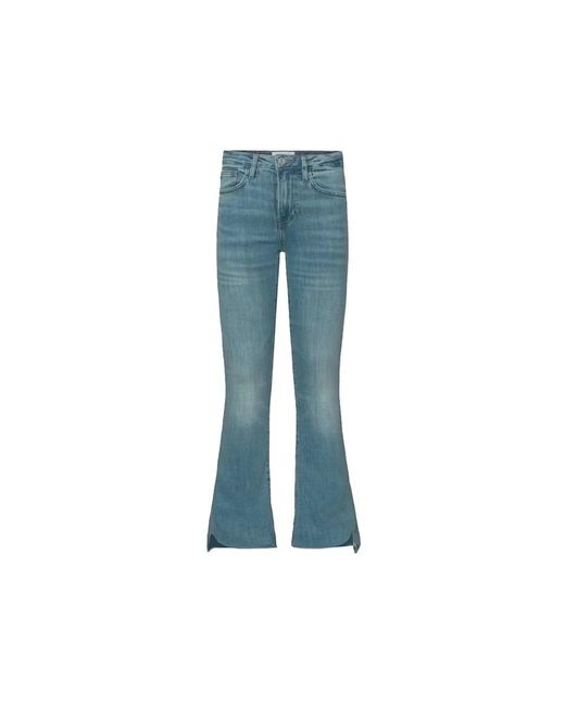 FRAME Blue Boot-Cut Jeans