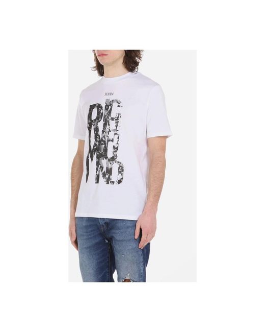 John Richmond Blue T-Shirts for men