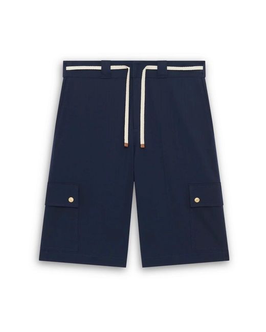 Drole de Monsieur Blue Casual Shorts for men