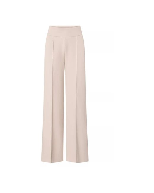 Windsor. Natural Wide Trousers