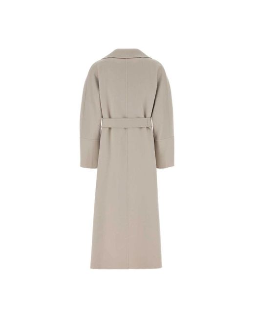 Max Mara Natural Belted Coats