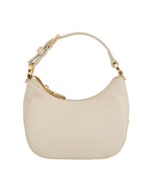 Love Moschino White Shoulder Bags