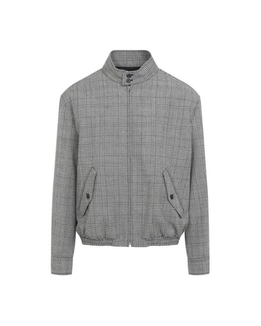 Marni Wool Bomber Jacket in het Gray voor heren