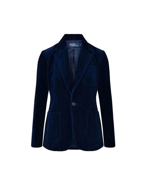 Polo Ralph Lauren Blue Stilvolles Sako Hemd Für Männer