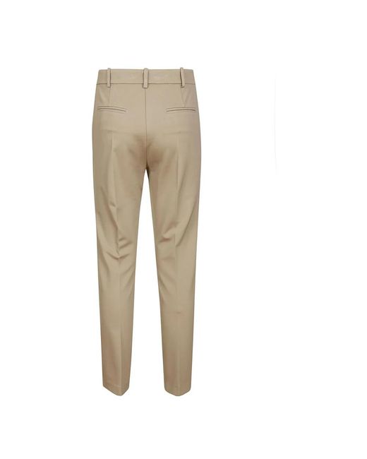 Trousers > slim-fit trousers Liviana Conti en coloris Natural