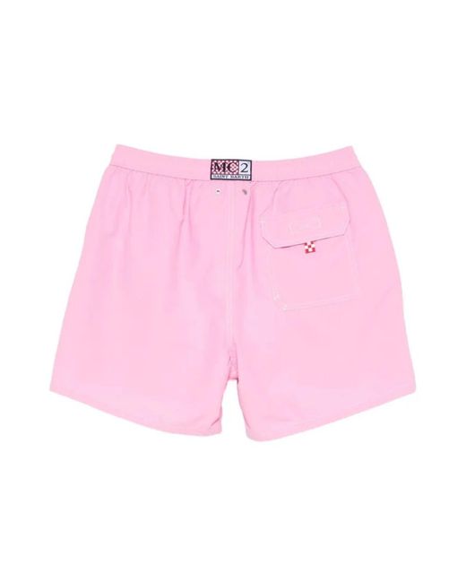 Mc2 Saint Barth Pink Beachwear for men