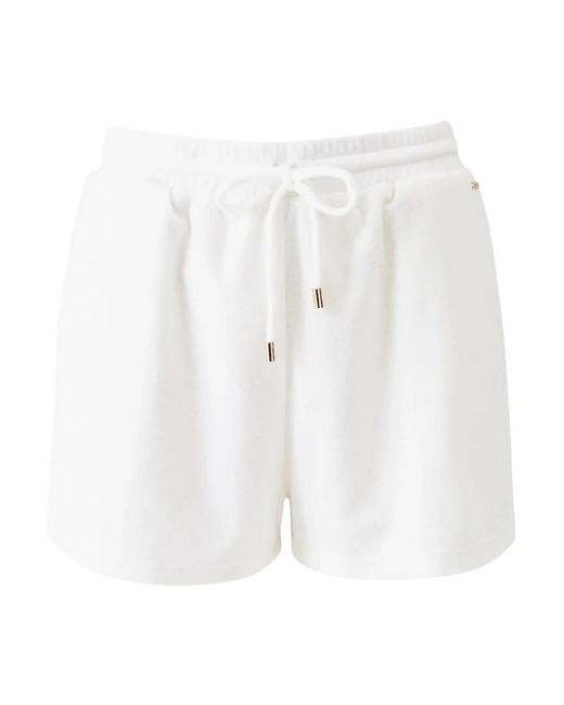 Melissa Odabash White Short Shorts