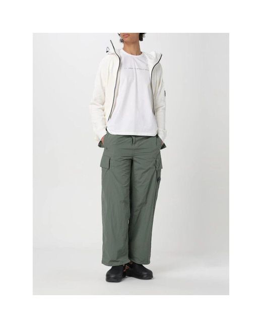 C P Company Grüne Cargo Hose Lockerer Schnitt in Green für Herren