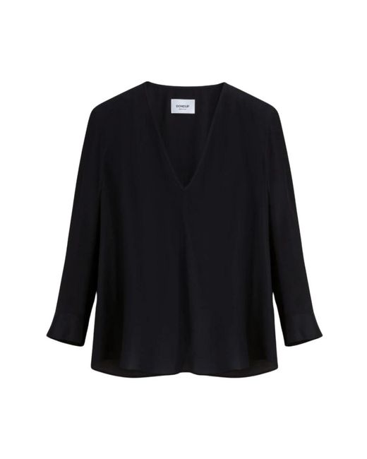 Dondup Overhemden ,Zwart ,Stijlvolle Shirt Voor Mannen En Vrouwen in het Black