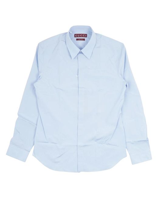 Gucci Blue Casual Shirts for men
