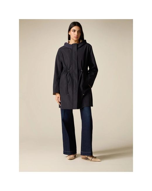 Parkas Oltre de color Blue