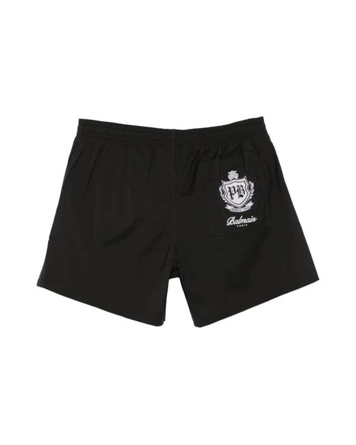 Balmain Black Beachwear for men