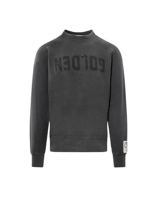 Golden Goose Deluxe Brand Gray Sweatshirts for men