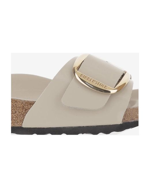 Birkenstock Natural Sliders