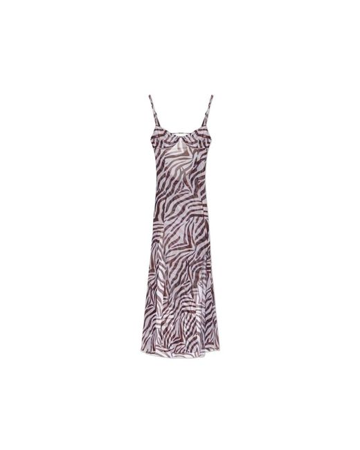 Bondeye Tate Maxi Jurk in het Purple