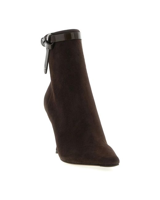 Jimmy Choo Black Heeled Boots